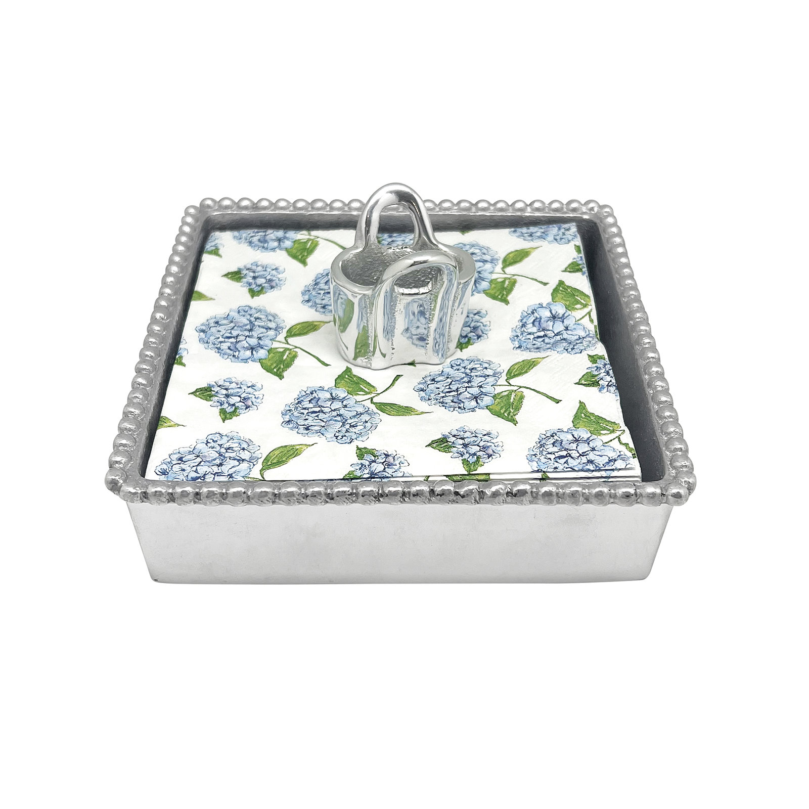 Tote Bag Beaded Napkin Holder Set