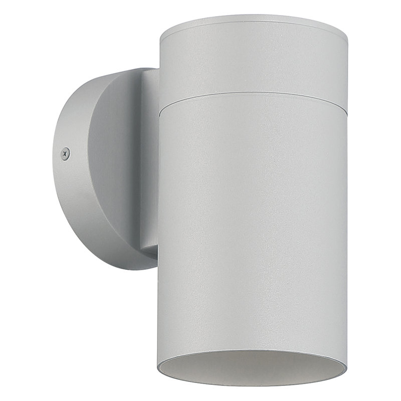 Audreyann Steel Wall Light, 7.75" H x 4.75" W x 6.5" D, Satin, Satin
