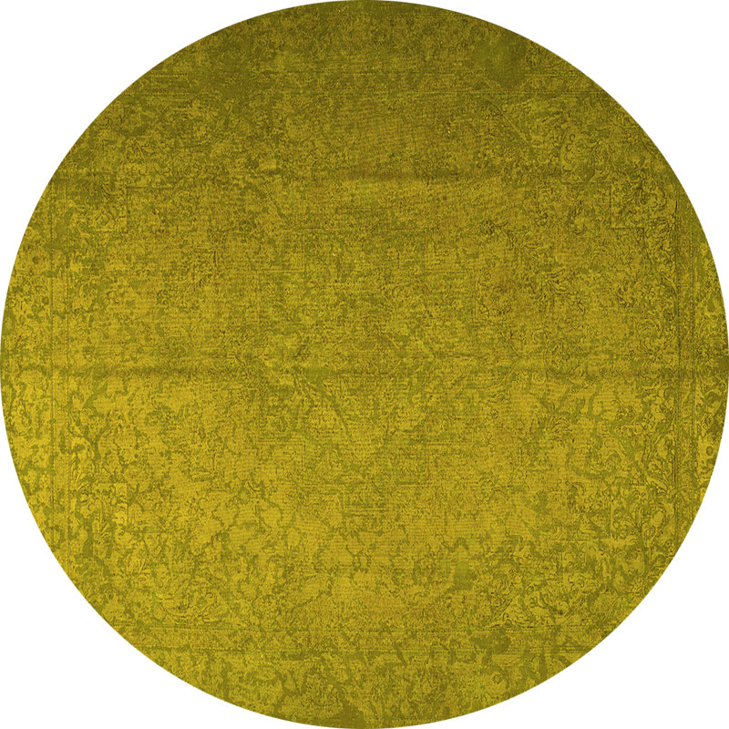 Viane Performance Oriental Indoor Rug, Round 6'