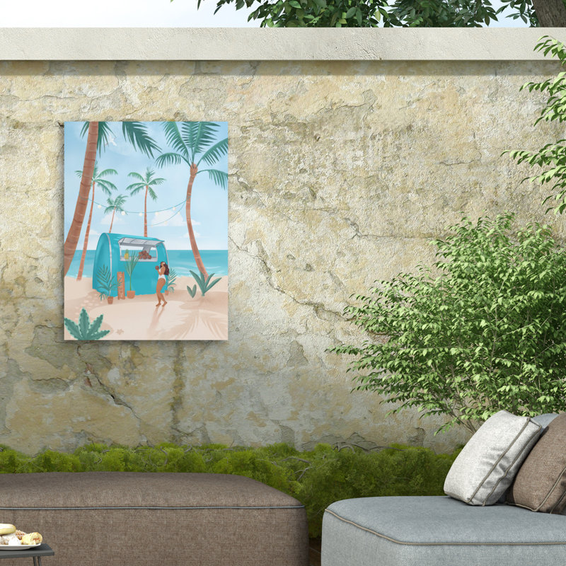 «Bolologic Summer» sur impression sur toile, H 32 po x l 24 po