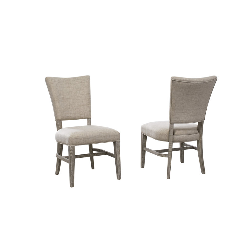 Ensemble de 2 chaises d'appoint rembourrées Ellerbe