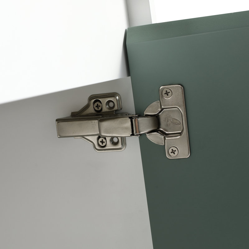 Armoire de salle de bain murale 36 po, porte à fermeture en douceur, meuble-lavabo en contreplaqué 36 po