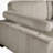 Brinsley 90"W Modern Corduroy Track Arm Modular Sofa-938115527