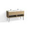 Modo 60" W Freestanding Double Bathroom Vanity with Dawson Leg-824200135-824200131-856488671