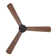 52" Tora 3 - Blade Standard Ceiling Fan with Remote Control