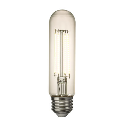 Visual Comfort & Co. LED T10 shape 5W Soft White E-26 Medium base Clear Edison Style light bulb