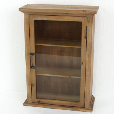 Abasi Solid Wood Accent Cabinet
