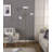Sky Dome Double 72 in. Industrial 3-Way Dimming LED Floor Lamp with 3 Versatile Adjustable Bowl Shades-62954078