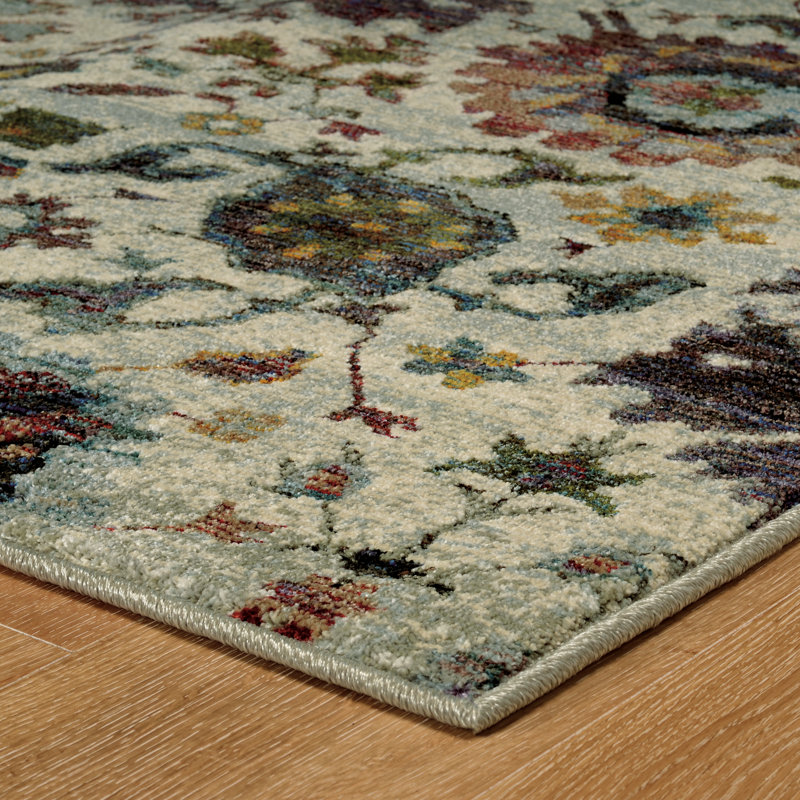 Tapis oriental en pierre Tuma, Tapis de couloir 2 pi 6 po x 12 pi