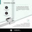 Porte de douche coulissante simple sans cadre l 60 po x H 80 po-101025378