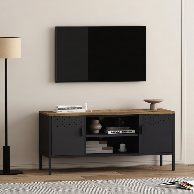 Armoire de rangement noire, Noir