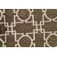 Himalayan Geometric Area Rug in Brown