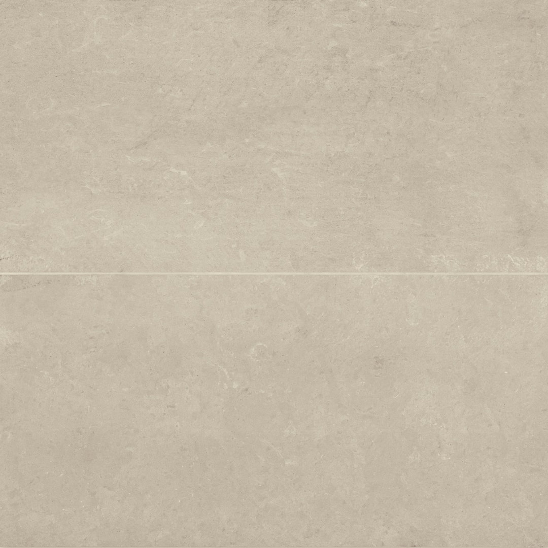 Thaddeus 24" x 48" Porcelain Stone Look Wall & Floor Tile (Set of 2) Bedrosians 