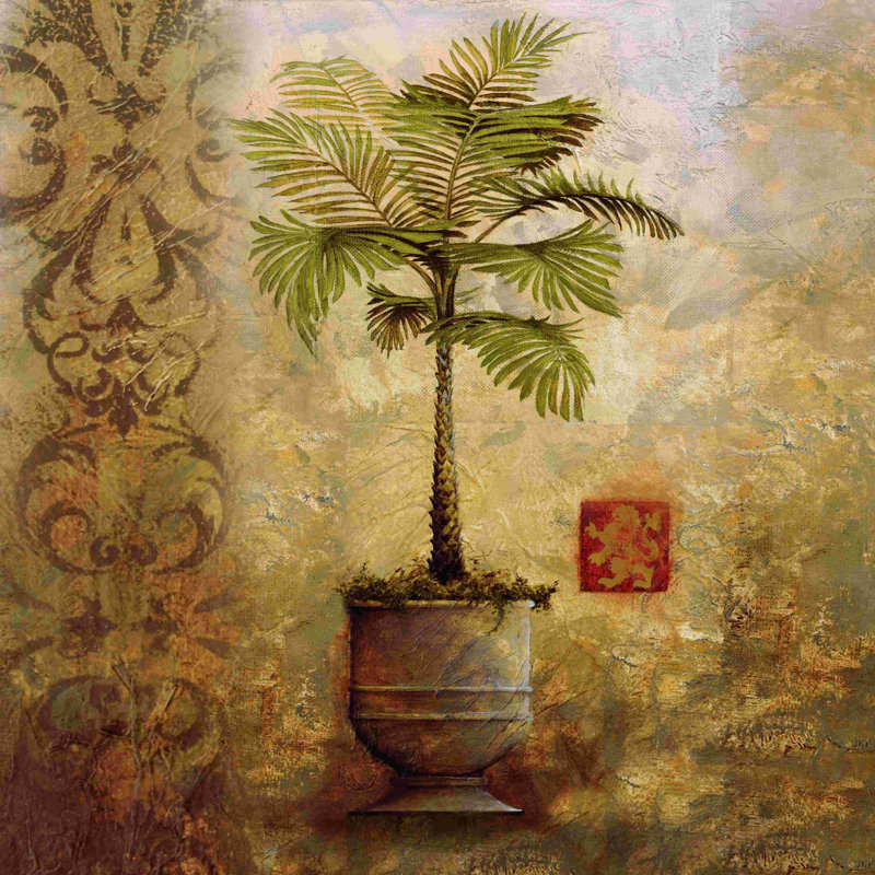 Feuille de palmier, H 36 po x l 36 po