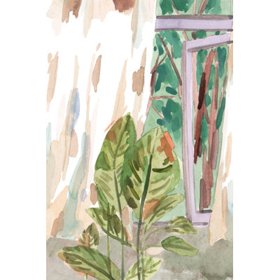 Tavaras A Spring Window II by Melissa Wang - Wrapped Canvas Print