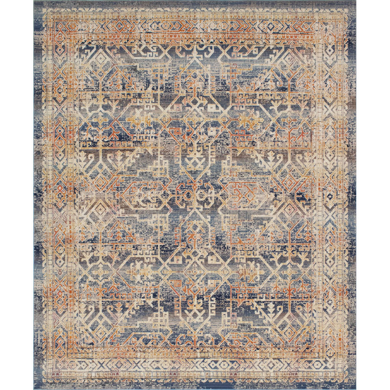 Morvant Oriental Indoor Rug, Rectangle 10' x 14'
