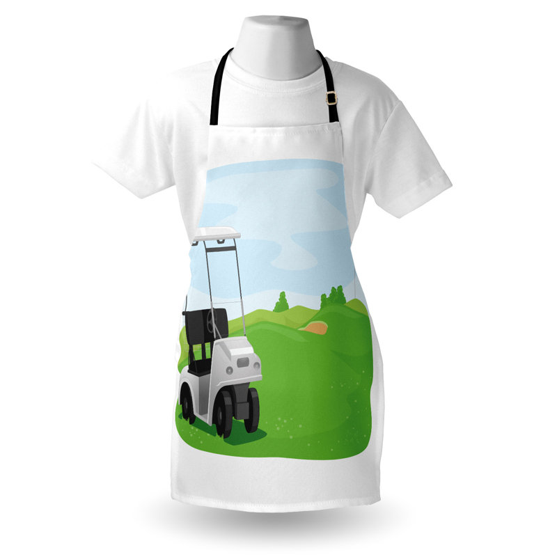 Tablier de scène de terrain de golf East Urban Home