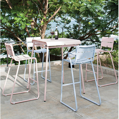 Corail Outdoor Square Bar Table