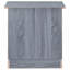 Table de chevet Glory Furniture, gris
