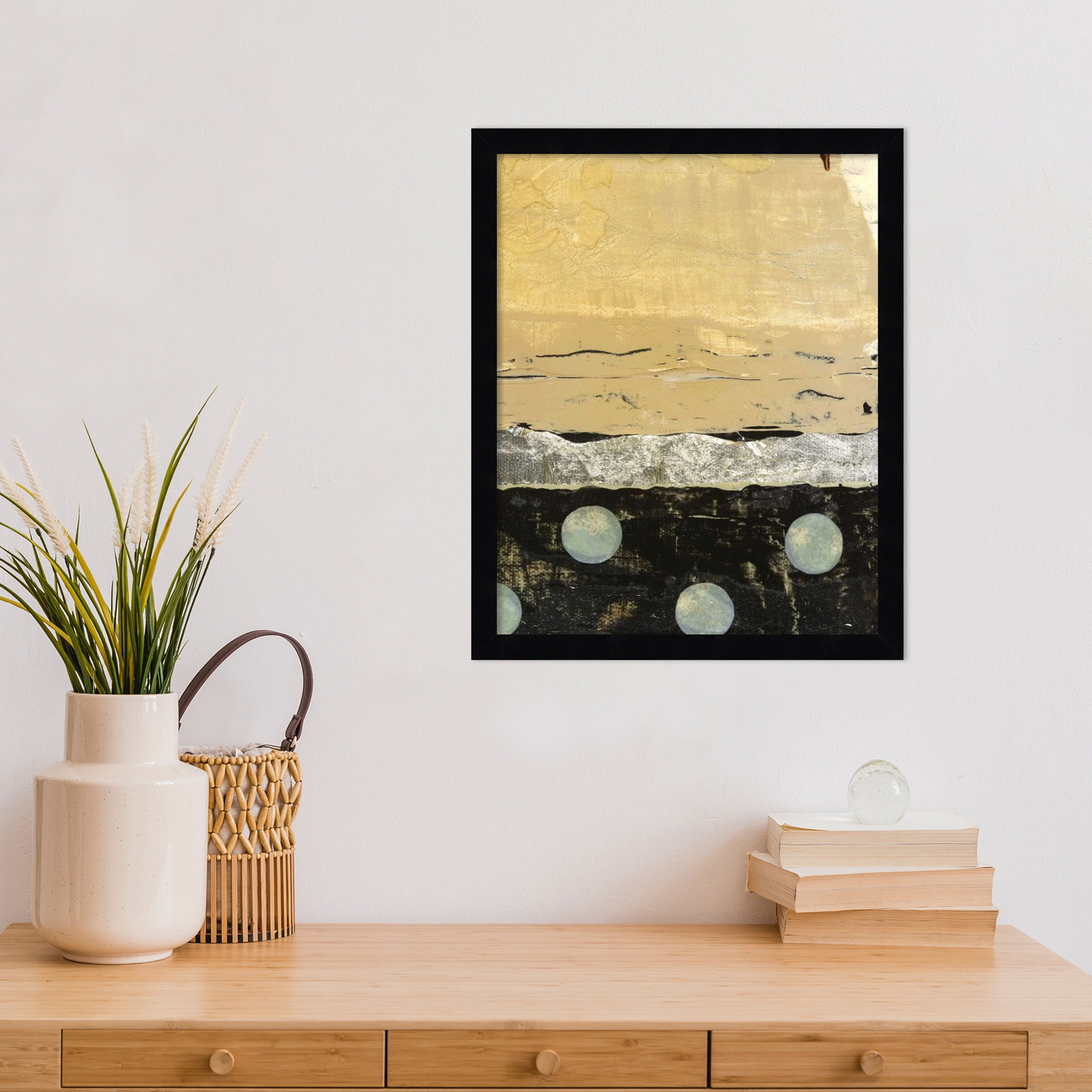 Dirty Weather II Print by Natalie Avondet, Black, 17" H x 14" W