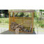 Duque 69'' W x 29'' D Solid Wood Log Store