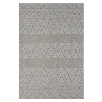 Laylonie Moroccan Indoor / Outdoor Rug