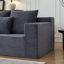 Canapé modulaire profond en velours côtelé avec porte-gobelets, aucun assemblage requis, pour plus de confort et de flexibilité-204685632-204685635