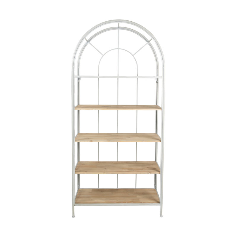Bibliothèques standard en acier inoxydable 37 "Saito, Gris