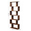 Geena 190.5 cm H x 70 cm W Geometric Bookcase-1864689806