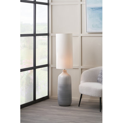122cm Gloss Traditional Floor Lamp