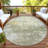 Machine Washable Indoor/Outdoor Chantille ACN2362 Abstract Rug-118575008