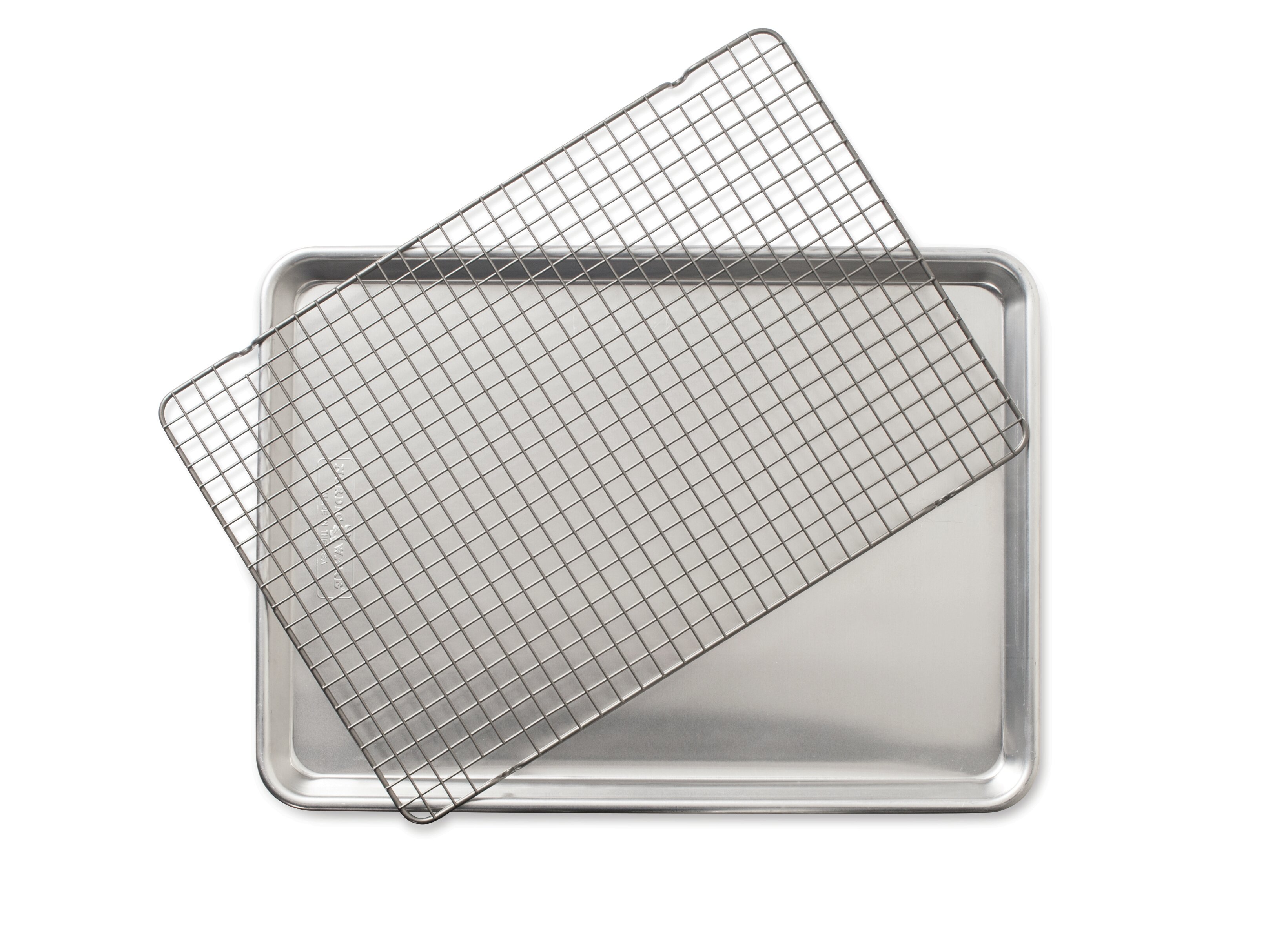 Nordic Ware Naturals 2 Piece Half Sheet with Grid & Reviews