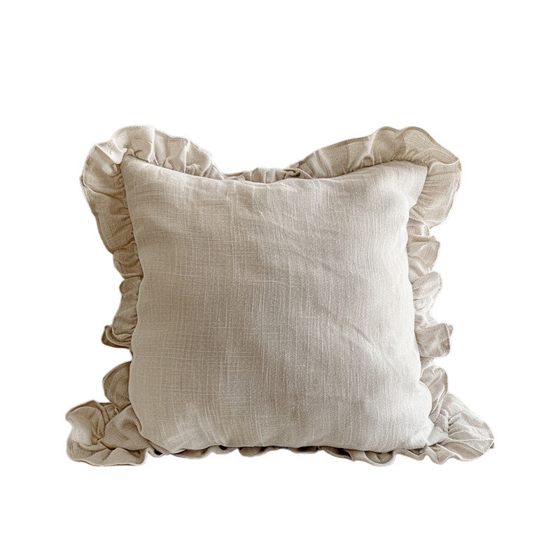 Coussin Ruffled Delight