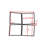 Nico Metal Flat Wall Mirror