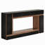 Console de style contemporain, table de couloir rectangulaire, table de canapé
