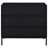 Jess 2-Door Arched Fluted Glass Accent Cabinet Black