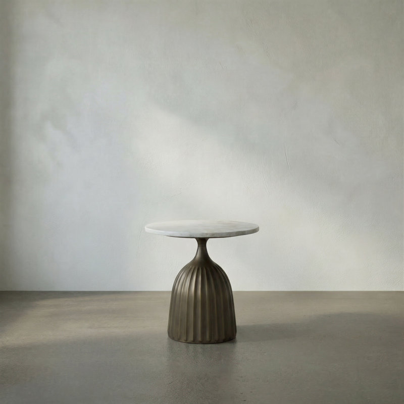 Samuel Marble End Table