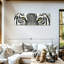 Œil de tigre blanc sur toile-244699966