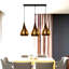 Niccolo 3 - Light Black Kitchen Island Pendant