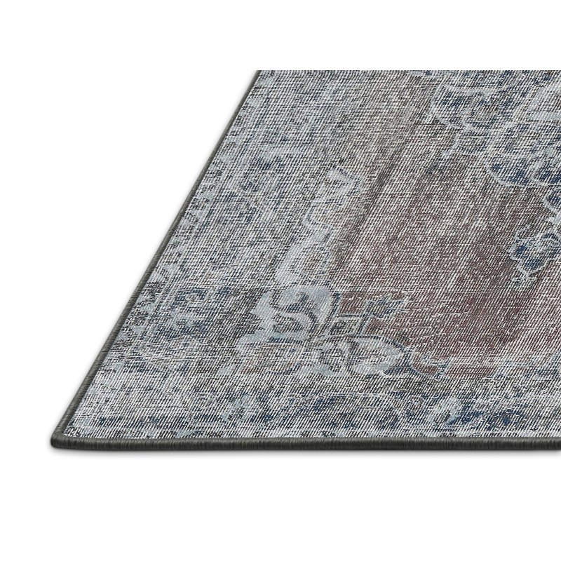 Tapis oriental gris / brun, Rectangle 7 pi x 9 pi