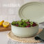 over&back Rimmed Semi Hand-Finished Stoneware 10" Serving Bowl-99305372