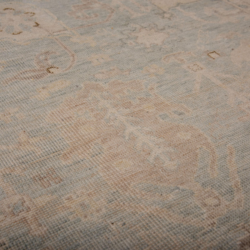 Tapis 100% laine noué à la main, Rectangulaire 8 pi x 10 pi