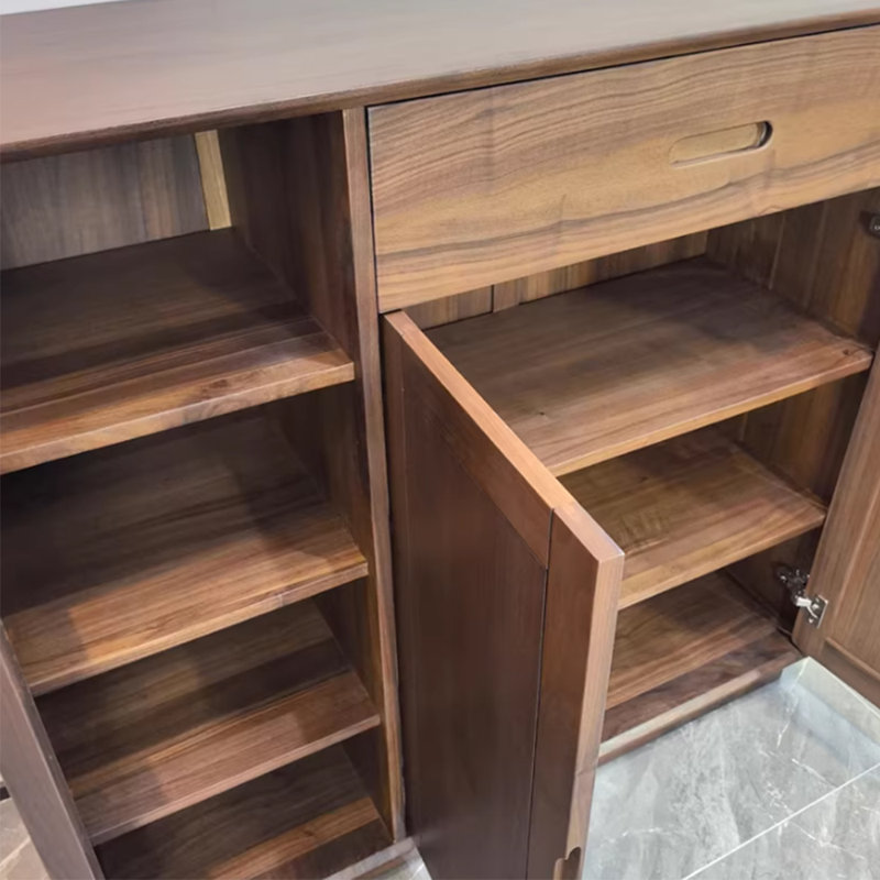 Armoire à chaussures en bois massif