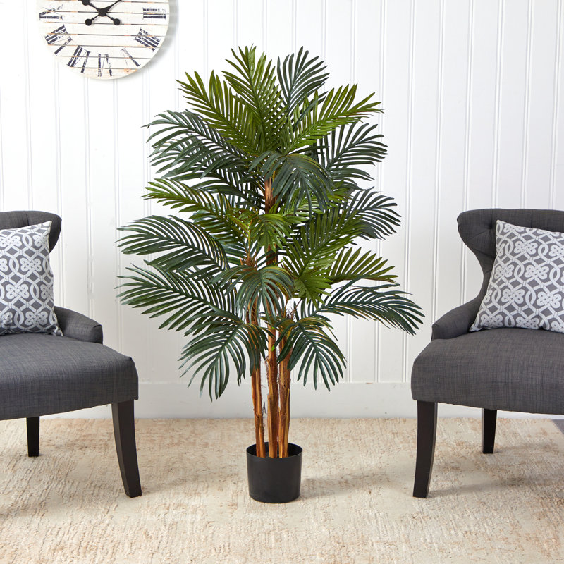 48'' Faux Palm Tree in Pot