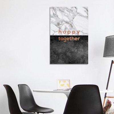 Happy Together Copper by Orara Studio - Wrapped Canvas Gallery-Wrapped Canvas Giclée