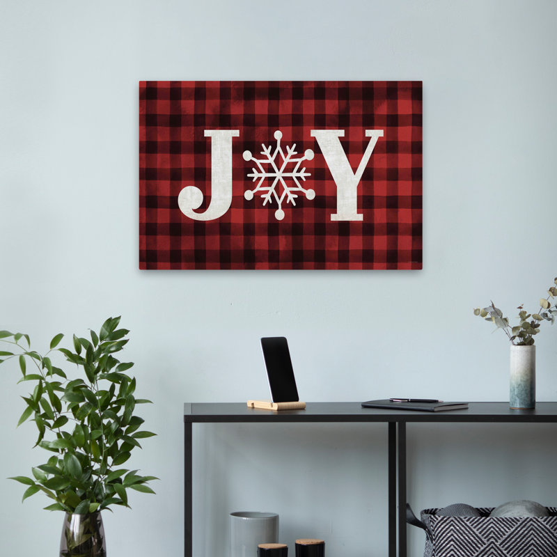 Plaid Joy, H 16 po x l 24 po