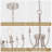 Krustina 8 - Light Dimmable Classic / Traditional Chandelier-313985924
