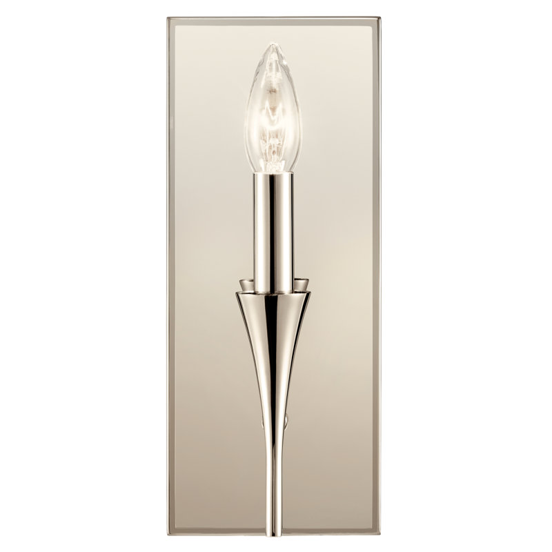 Katsuyoshi Dimmable Bath Sconce, Polished Nickel
