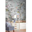 Argentine Floral Vinyl Metallic Wallpaper