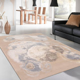 Canvello Hand-Tufted Silk Entryway Area Rugs - 9'1" X 12'3"